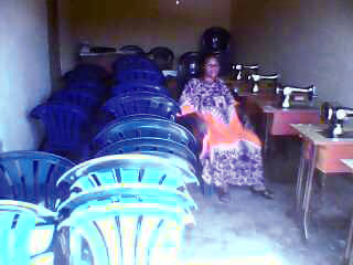 CCG sewing machine project in Uganda