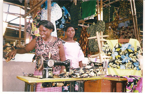 Sewing machines for the people of Uganda